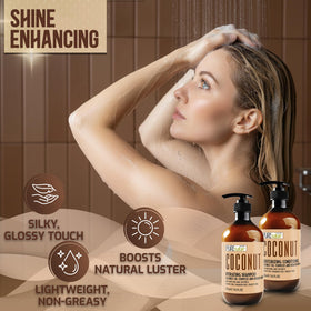 Close-up of Coconut Shampoo texture