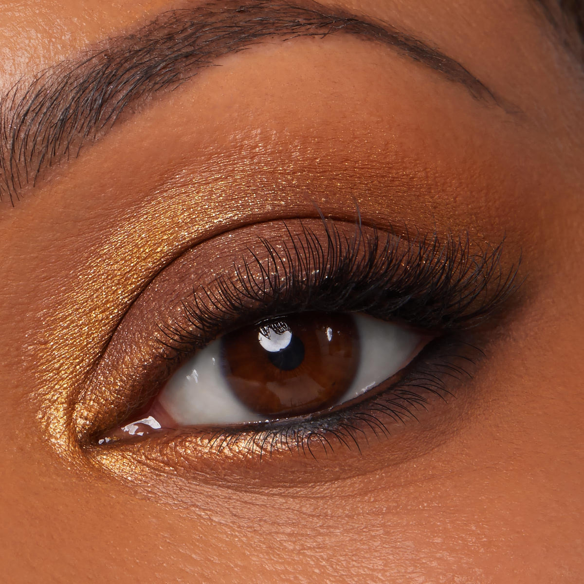 Close-up of ColourPop Precious Metals eyeshadow shades