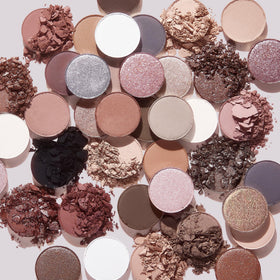 Close-up of ColourPop Stone Cold Fox Eyeshadow Palette shades
