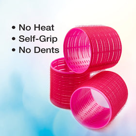 Close-up of Conair Heatless Curls Extra Large Hair Rollers