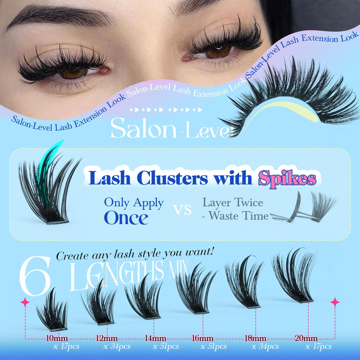 Close-up of CORUSCATE lash bond and seal 10ml bottle