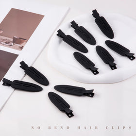Close-up of Cptots creaseless hair clips