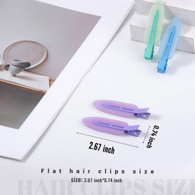 Close-up of Cptots hair clips showing smooth design