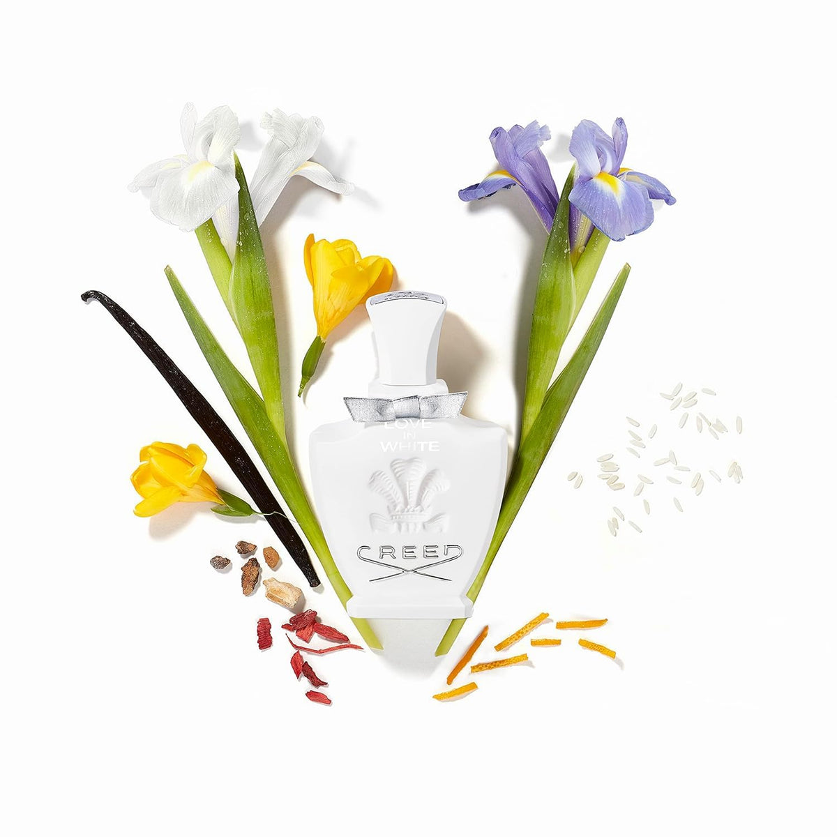 Close-up of Creed Love in White Eau de Parfum sprayer