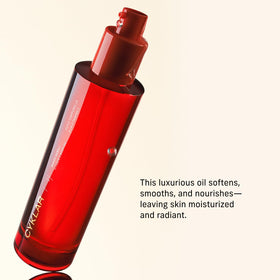 Close-up of CYKLAR Vitamin C Body Oil texture