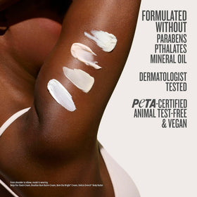 Close-up of Delícia Drench Body Butter texture