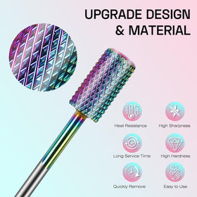 Close-up of Depvko carbide drill bits