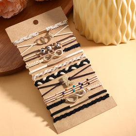 Close-up of DIYDEC Boho Hair Ties showing unique designs