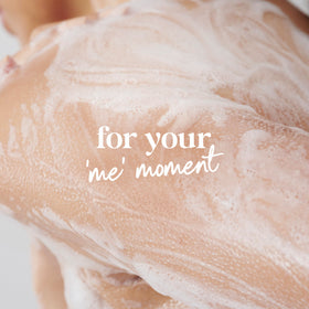 Close-up of Dove Body Wash Relax Lavender Oil & Chamomile pump top