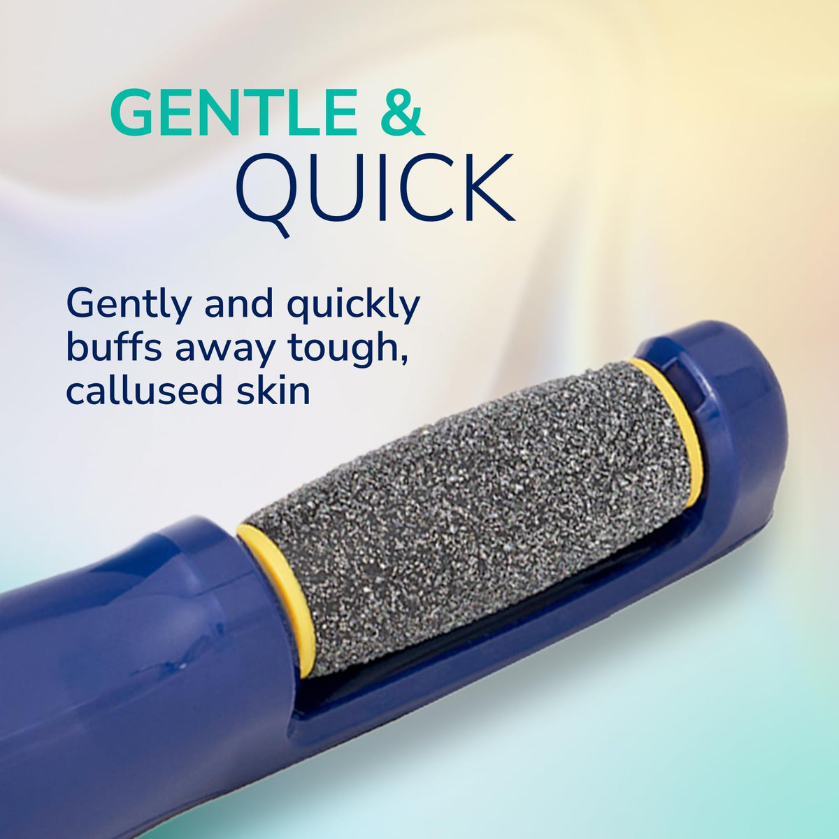 Close-up of Dr. Scholl's Callus Remover roller head