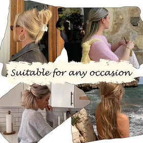 Close-up of Drnytunk Mini Matte Hair Clip in elegant design
