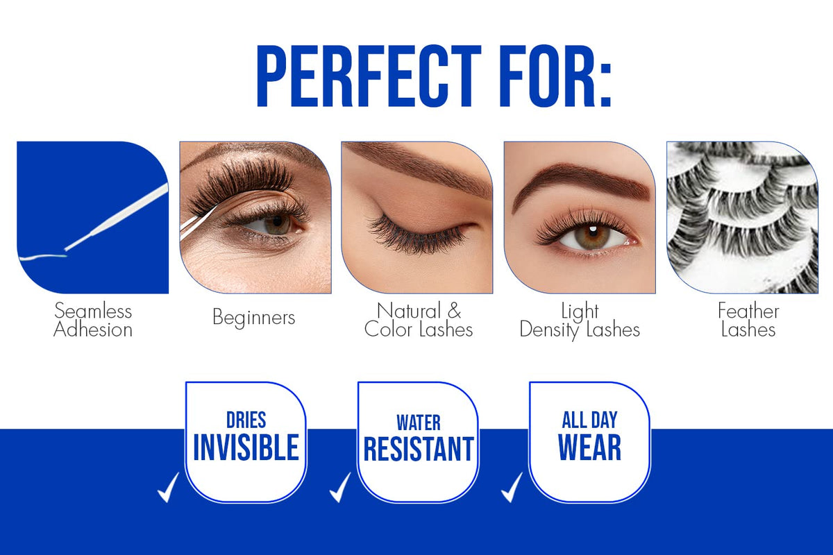 Close-up of DUO Strip Eyelash Adhesive Clear nozzle