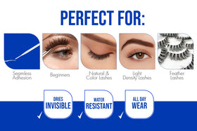 Close-up of DUO Strip Eyelash Adhesive Clear nozzle