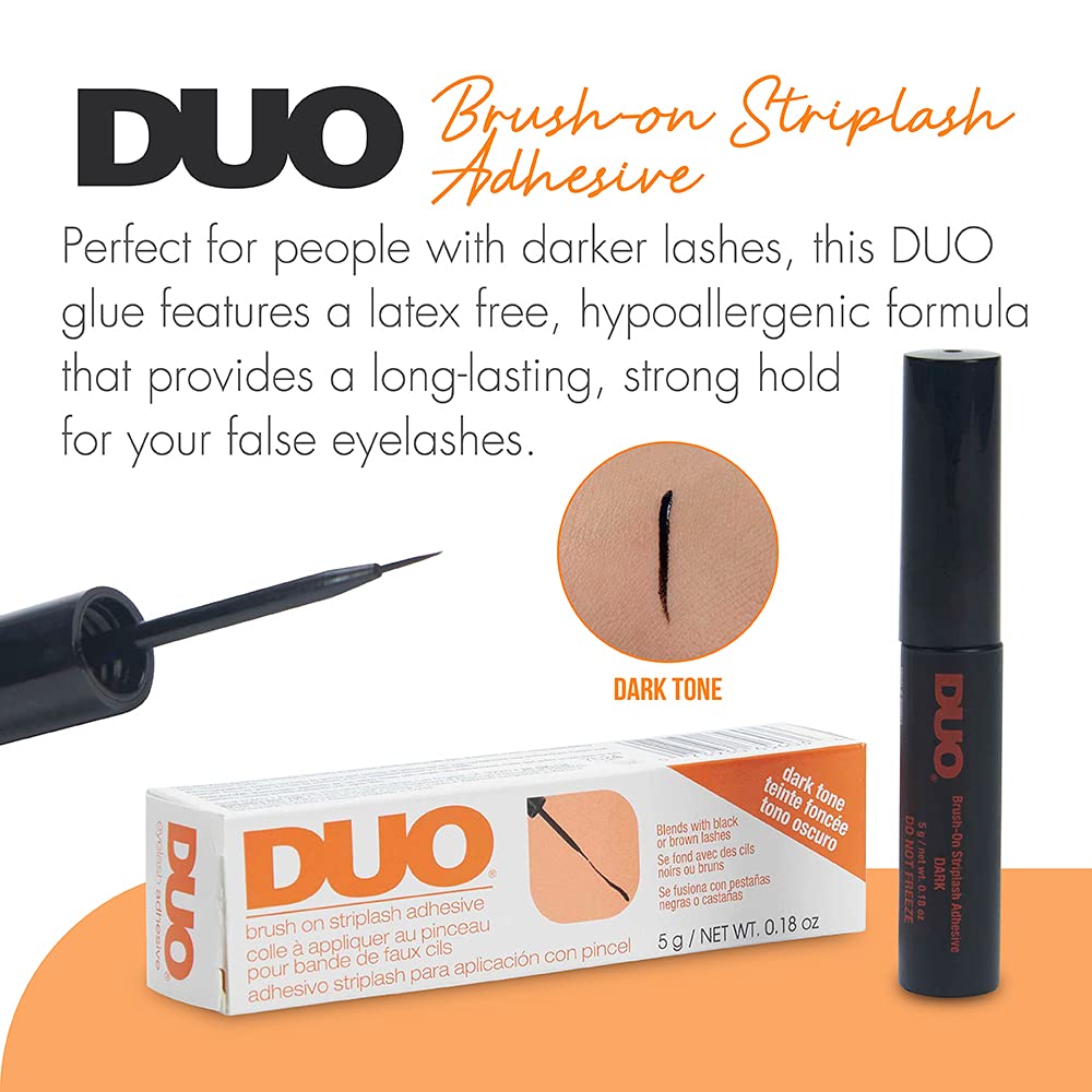 Close-up of DUO Strip Lash Adhesive applicator tip