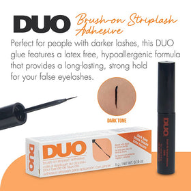 Close-up of DUO Strip Lash Adhesive applicator tip