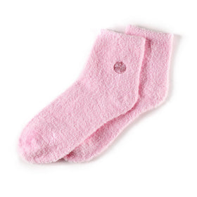 Close-up of Earth Therapeutics Aloe Vera Socks showing soft texture