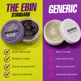 Close-up of EBIN NEW YORK Edge Tamer application on hair