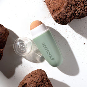 Close-up of EcoTools Oil Absorbing Facial Roller volcanic stone