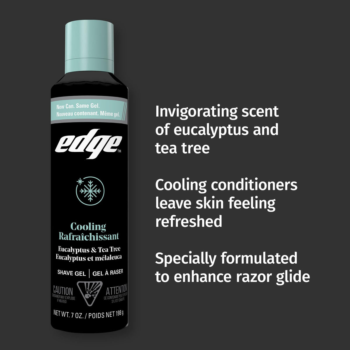 Close-up of Edge Shaving Gel texture
