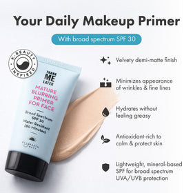 Close-up of Elizabeth Mott Thank Me Later Blurring Face Primer SPF 30 texture