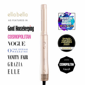 Close-up of ELLABELLAS curling iron attachment