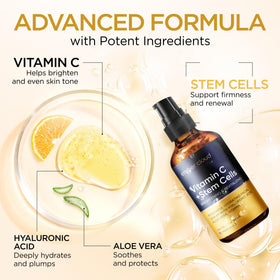 Close-up of Ember Cloud Vitamin C Serum bottle and dropper
