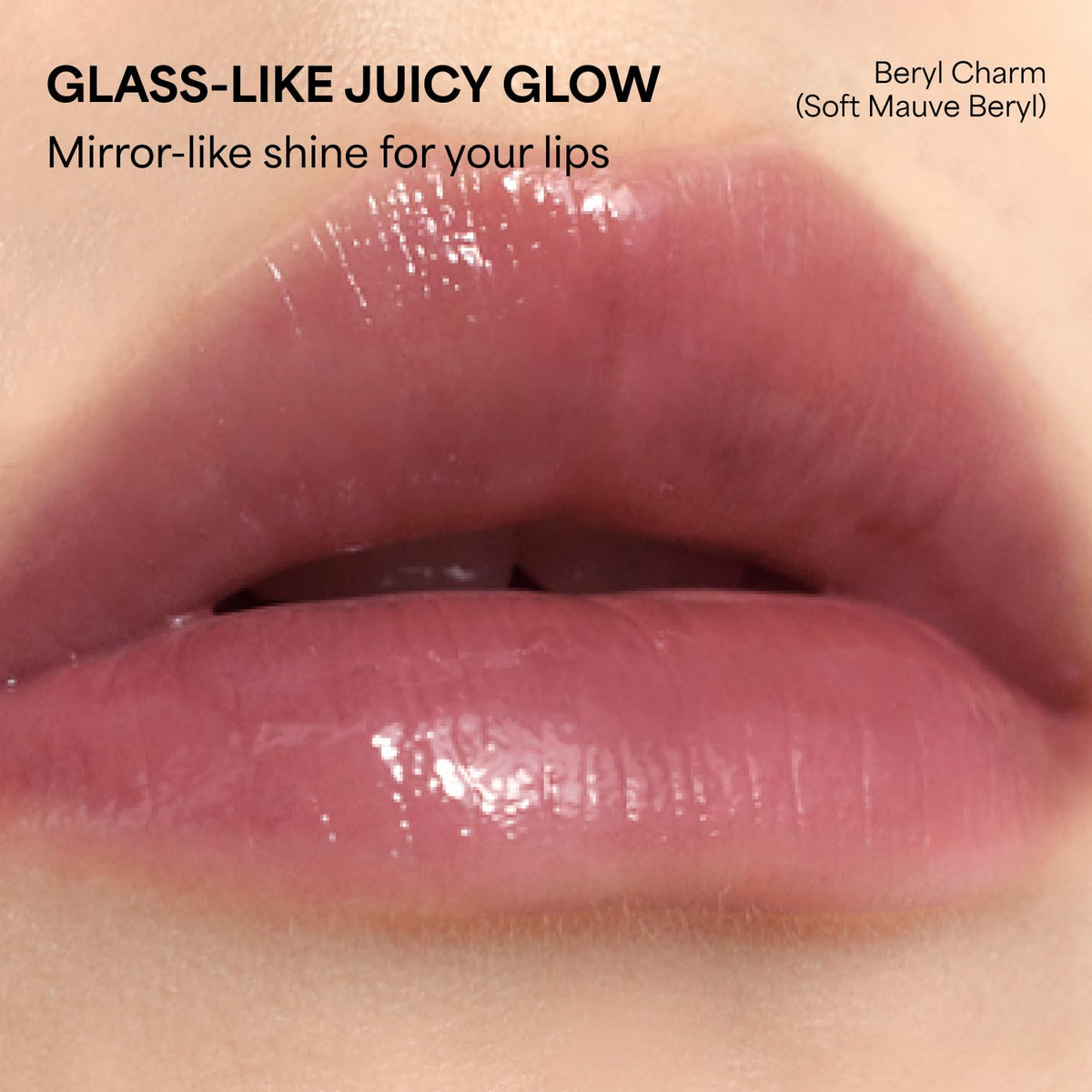 Close-up of ENTROPY Glossy Lip Tint applicator