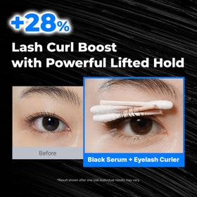 Close-up of EPAIS Eyelash Serum brush applicator