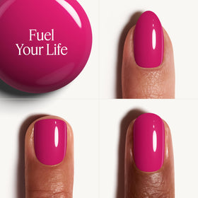 Close-up of essie Gel Couture Nail Polish brush for precise application