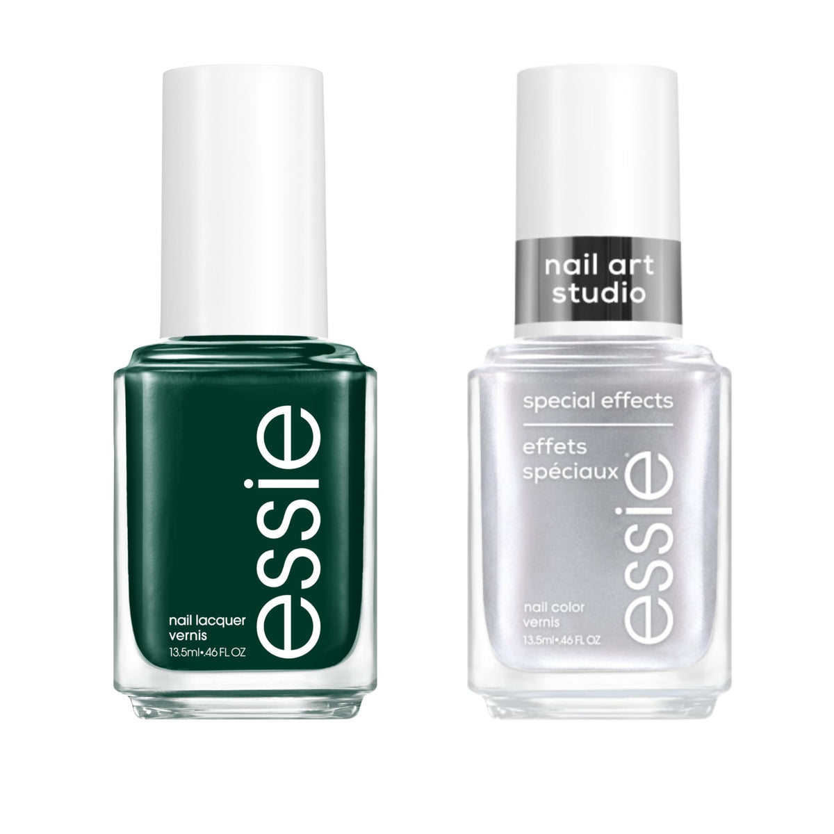 Close-up of essie nail polish brush