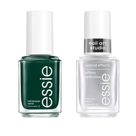Close-up of essie nail polish brush