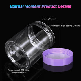 Close-up of Eternal Moment 3 OZ jar with screw-on lid