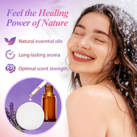 Close-up of Eucalyptus Mint shower steamer