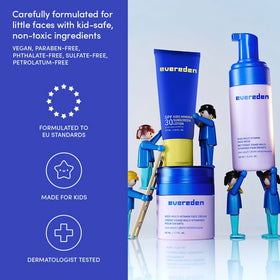 Close-up of Evereden Kids Face Cream texture