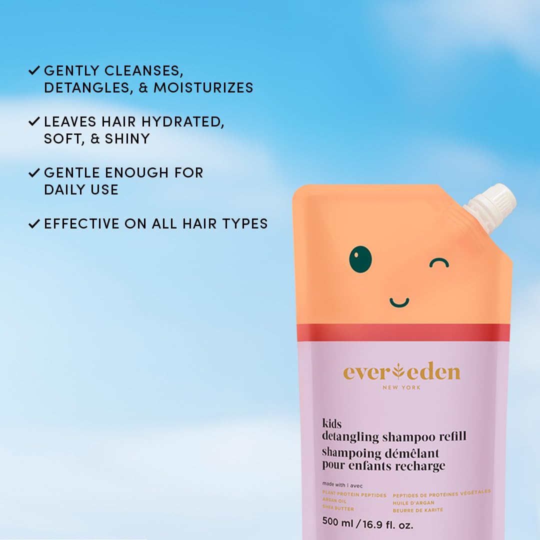 Close-up of Evereden Kids Shampoo texture