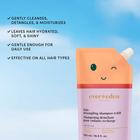 Close-up of Evereden Kids Shampoo texture