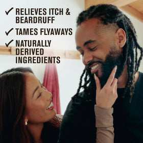 Close-up of Every Man Jack Beard Oil texture
