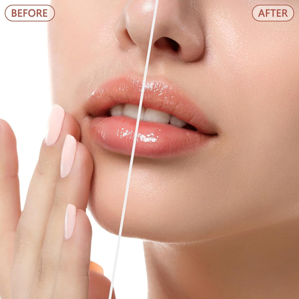 Close-up of EVIEY facial hair shaver dual-ring blade head