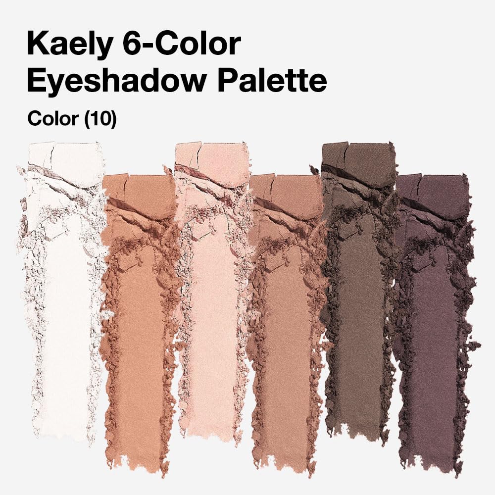 close-up of evpct eyeshadow palette shades