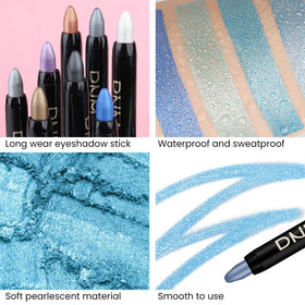 Close-up of evpct Royal Blue eyeshadow stick