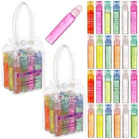 Close-up of Expressions Girl lip gloss roller ball applicator