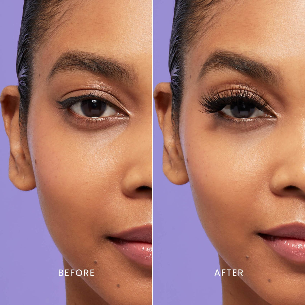 Close-up of FALSCARA WISPS Extra Drama lashes