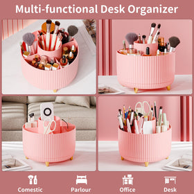 close-up of fanado makeup organizer compartments