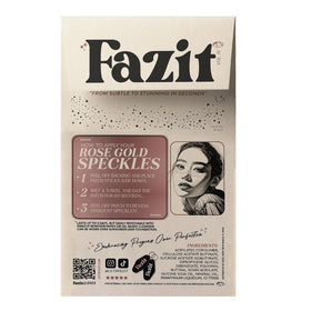 Close-up of Fazit Glitter Freckle Makeup Patches showing golden speckles
