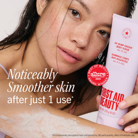 Close-up of First Aid Beauty KP Bump Eraser Scrub texture