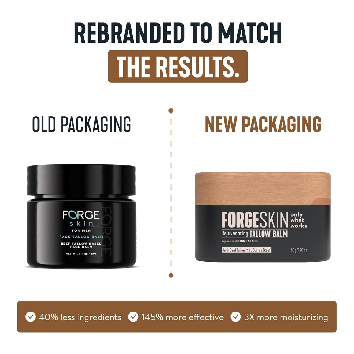 Close-up of Forge Skin Beef Tallow Balm texture