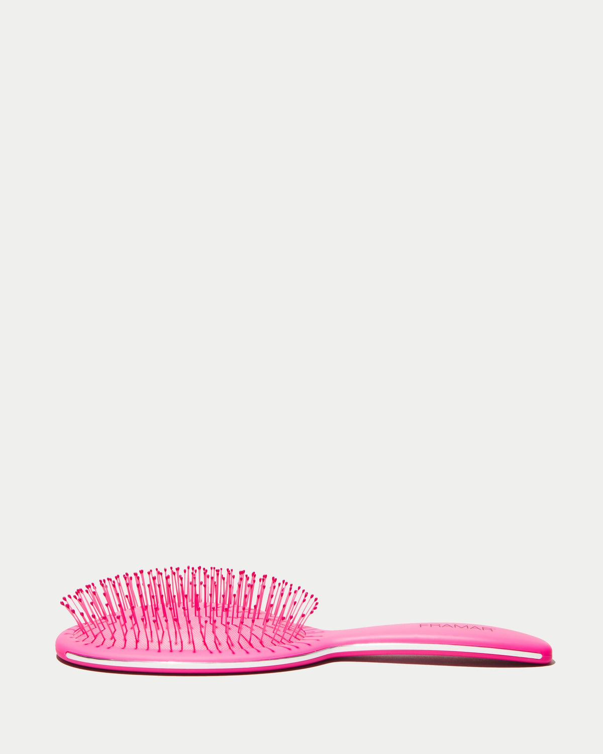Close-up of FRAMAR Detangling Brush bristles