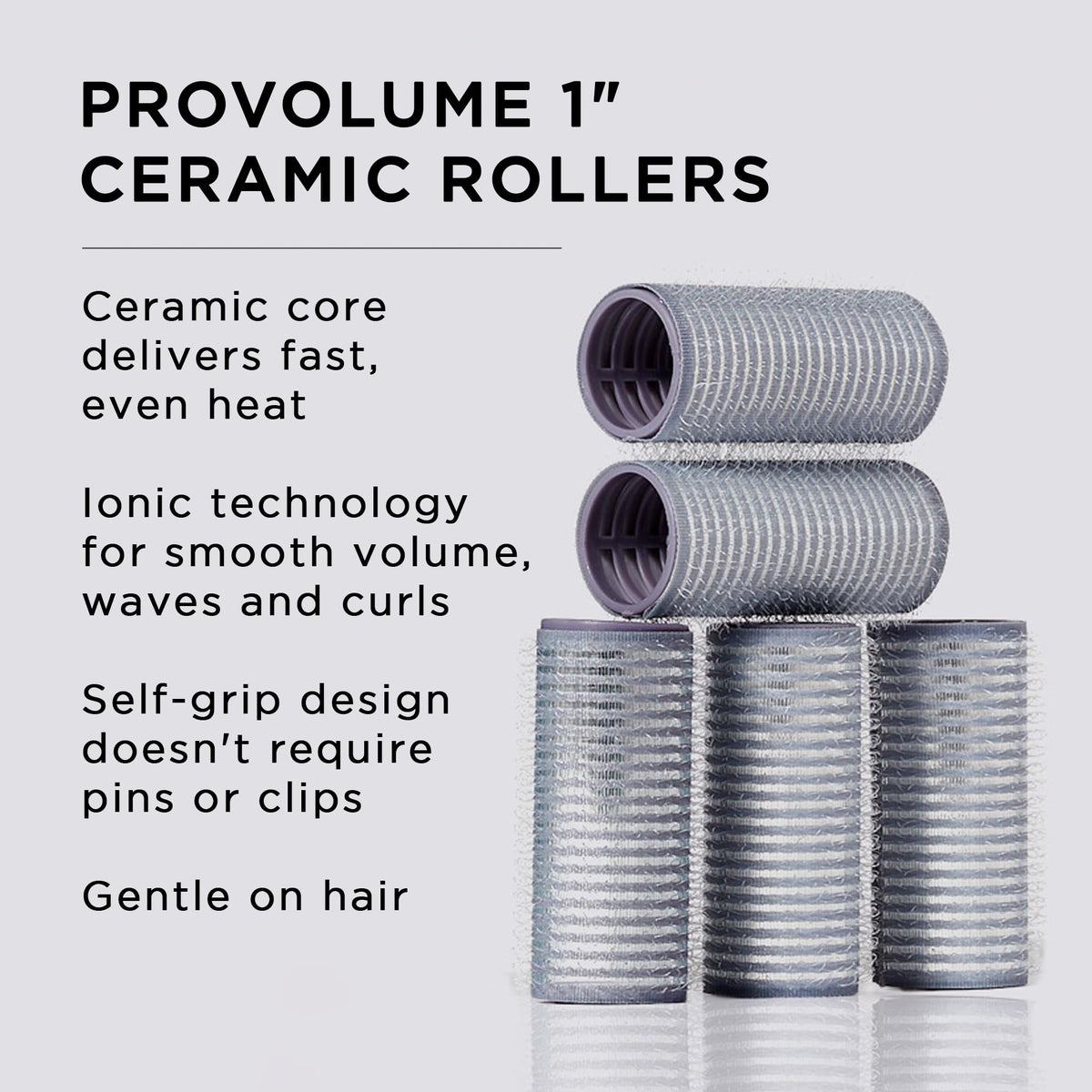 Close-up of Fromm ProVolume ceramic thermal hair roller