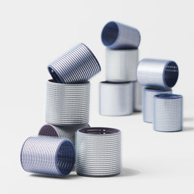 Close-up of Fromm ProVolume Hair Roller showing ceramic ionic thermal core
