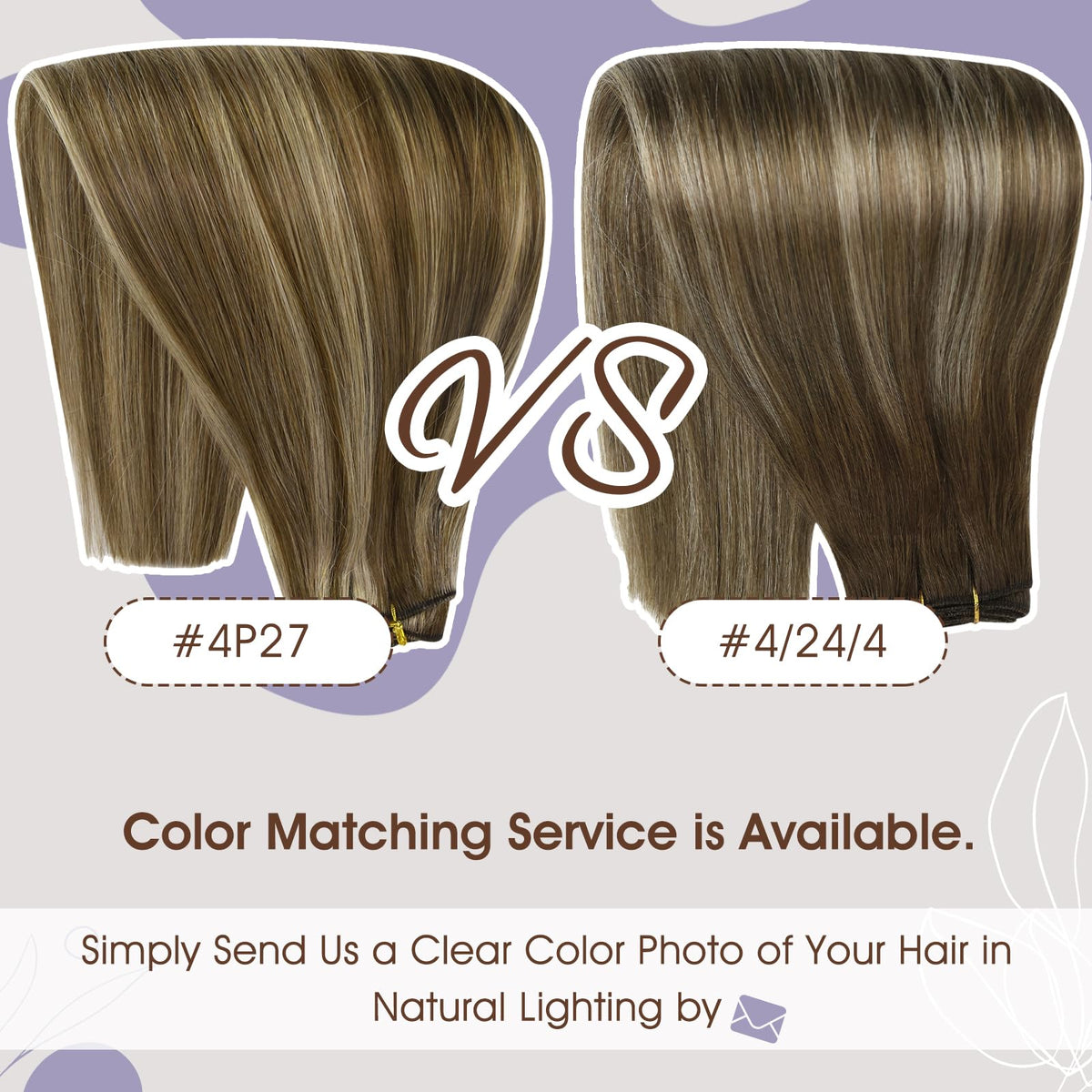 Close-up of Full Shine Hair Extensions with silky texture
